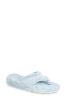 Acorn Waffle Spa Slipper in Powder Blue 