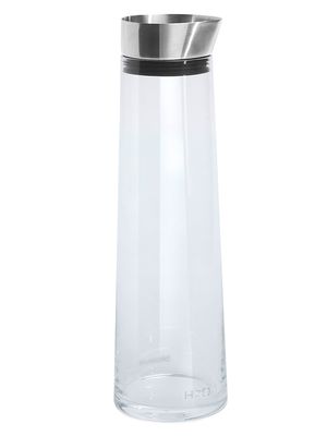 Acqua Glass Carafe - Clear - Size 1 Ltr - Clear - Size 1 Ltr