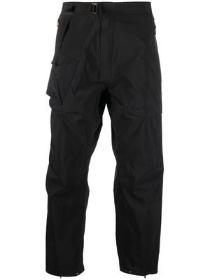 ACRONYM colour-block GORE-TEX® trousers - Black