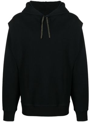 ACRONYM drawstring hooded sweatshirt - Black