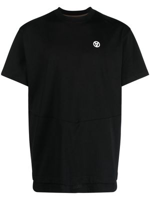 ACRONYM graphic-print cotton T-shirt - Black