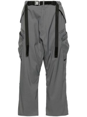 ACRONYM low-rise cargo trousers - Grey