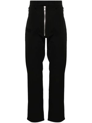 ACRONYM mid-rise tapered-leg trousers - Black