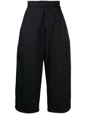 ACRONYM pleated wide-leg trousers - Black