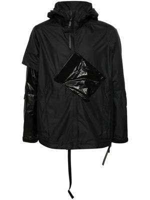 ACRONYM Windstopper Interops hooded jacket - Black