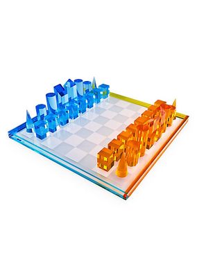 Acrylic 15-PIece Chess Set