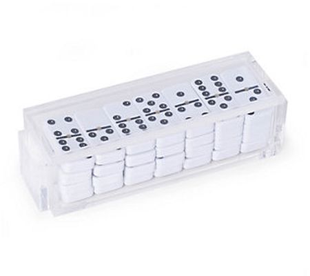 Acrylic 28 Piece Domino Set