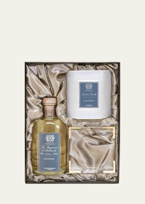 Acrylic Home Ambiance Gift Set: Santorini