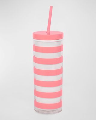 acrylic tumbler with straw