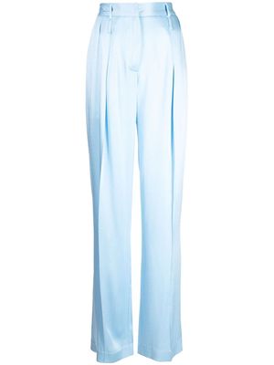 Act N°1 high-waist tailored trousers - Blue