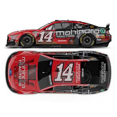 Action Racing Chase Briscoe 2023 #14 Mahindra Tractors 1:64 Regular Paint Die-Cast Ford Mustang