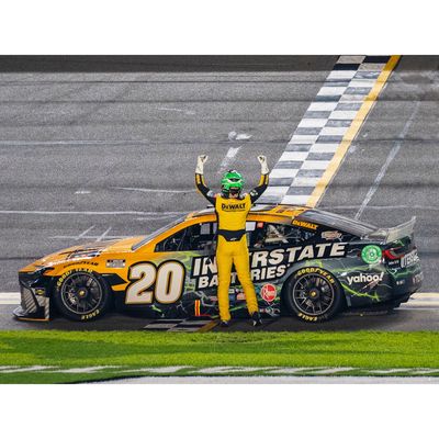 Action Racing Christopher Bell 2024 Bluegreen Vacations Duel 2 Race Win 1:64 Foil Number Die-Cast Car