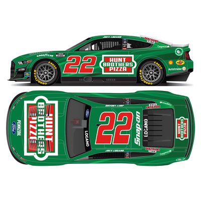 Action Racing Joey Logano 2024 #22 Hunt Brothers Pizza 1:64 Regular Paint Die-Cast Ford Mustang
