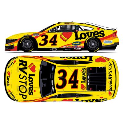 Action Racing  Michael McDowell 2024 #34 Love's 1:64 Regular Paint Die-Cast Ford Mustang