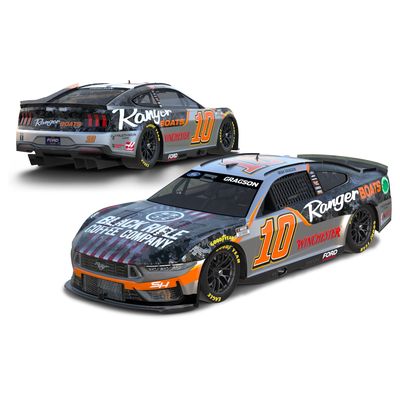 Action Racing Noah Gragson 2024 #10 Black Rifle Coffee/Ranger Boats 1:64 Regular Paint Die-Cast Ford Mustang