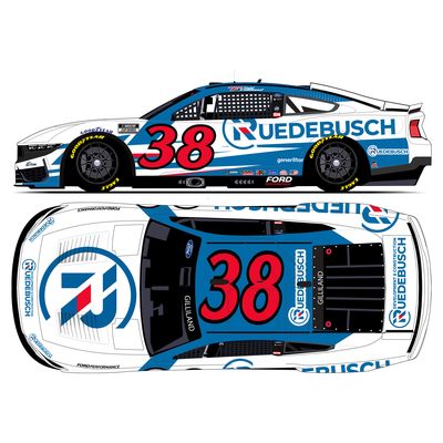 Action Racing Todd Gilliland 2024 #38 Ruedebusch 1:64 Regular Paint Die-Cast Ford Mustang