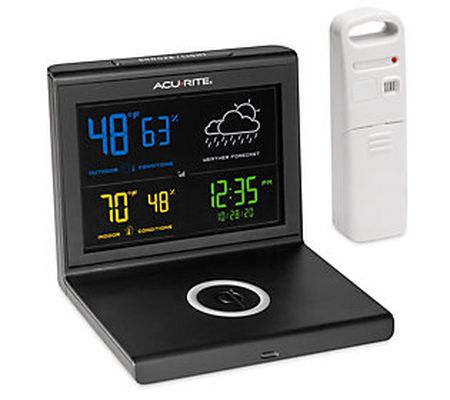 AcuRite Digital Weather Station w/ Wireless Charging &Alarm