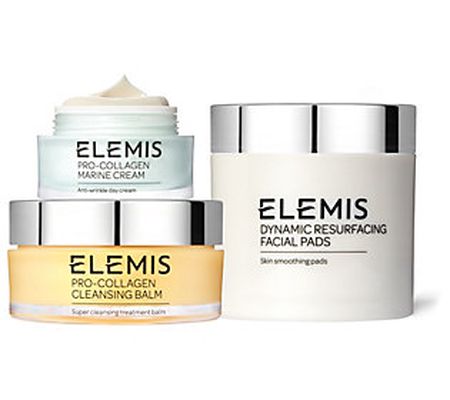 AD ELEMIS Anti-AgingSet Marine Cream,Pads &Balm Auto-Delivery