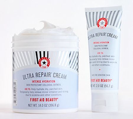AD First Aid Beauty Ultra Repair Cream 2-pc Set Auto-Delivery