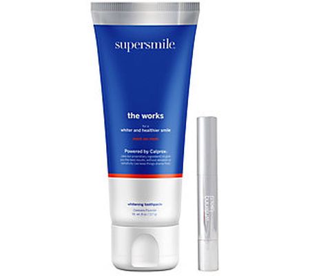 AD Supersmile TheWorks Whitening Toothpaste&Pen Auto-Delivery