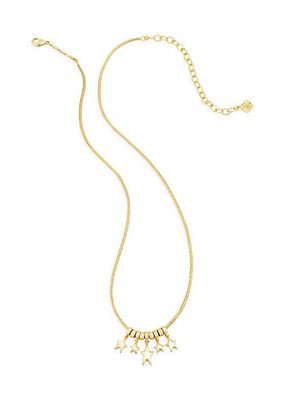 Ada 14K-Gold-Plated Star Charm Necklace
