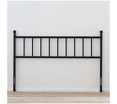 Ada Full Traditional Metal Headboard with Vertical Panels