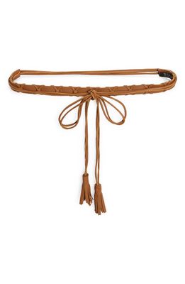 Ada Leather Belt in Tan