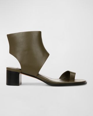 Ada Leather Toe-Ring Sandals
