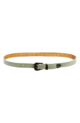 Ada London Leather Belt in Chia 