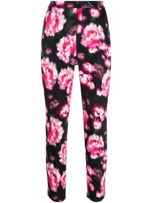 Adam Lippes Daphne floral-print straight trousers - Multicolour