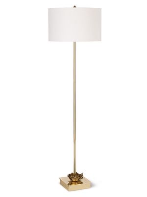 Adeline Gilded Floor Lamp - Gold