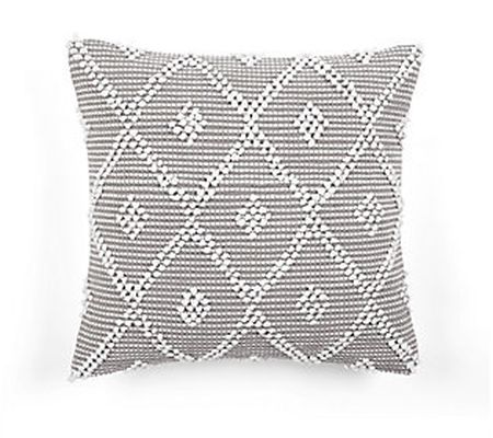 Adelyn Decorative Pillow Cover Single 20" X 20" by Lush Decor