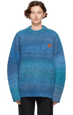 ADER error Blue Gradient Canyon Sweater