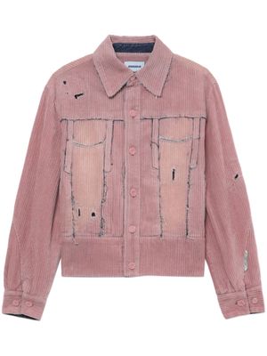 Ader Error Carid corduroy shirt jacket - Pink
