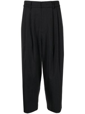 Ader Error cropped tailored trousers - Grey