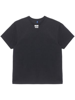 Ader Error exposed-tag jersey T-shirt - Black