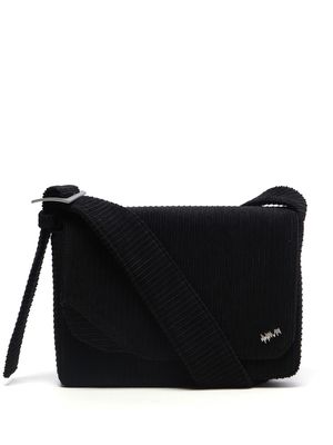 Ader Error Gleas corduroy shoulder bag - Black