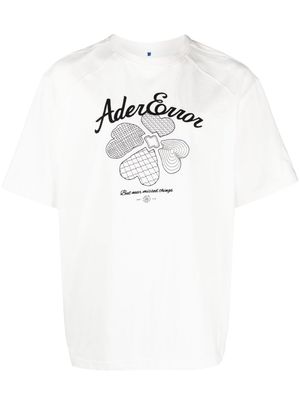 Ader Error graphic-print T-shirt - White