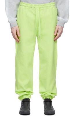 ADER error Green Cotton Lounge Pants