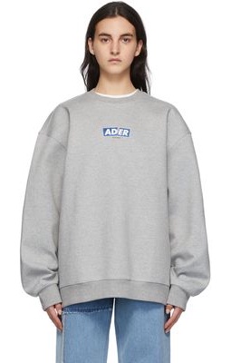 ADER error Grey Origin Line Og Box 4211 Sweatshirt