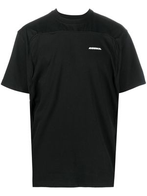 Ader Error logo-print cotton T-Shirt - Black