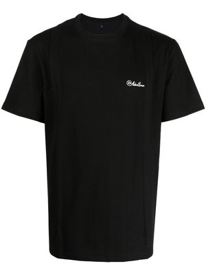 Ader Error logo-print short-sleeve T-shirt - Black