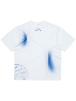 Ader Error Nowia jersey T-shirt - White