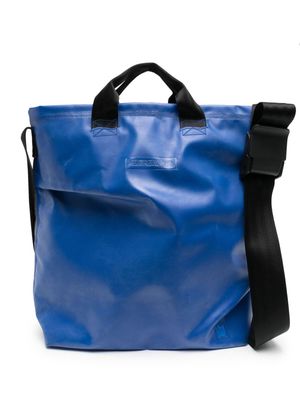 Ader Error Trace two-tone bucket bag - Blue