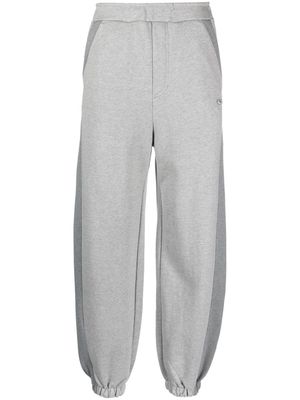 Ader Error two-tone cotton track pants - Grey