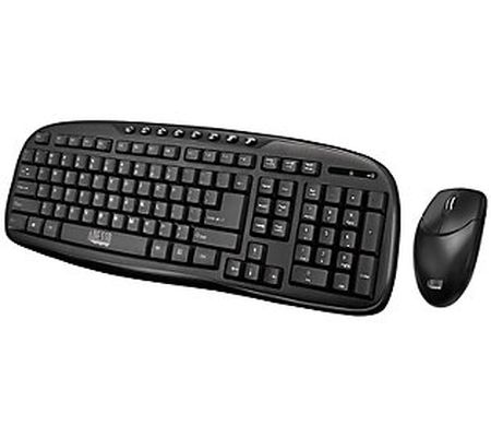 Adesso 2.4 GHz Wireless Desktop Keyboard and Mo use Combo