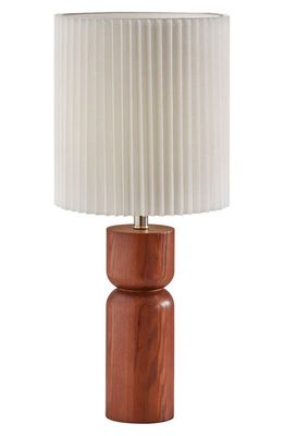 ADESSO LIGHTING James Table Lamp in Walnut Wood