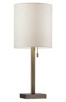 ADESSO LIGHTING Liam Table Lamp in Antique Brass