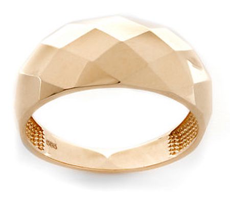 Adi Paz 14K Gold Diamond-Cut Band Ring