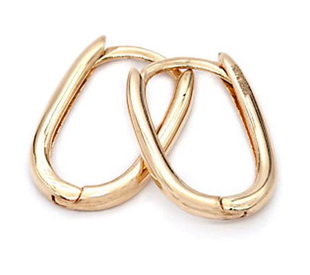 Adi Paz 14K Gold Thin Hoop Earrings